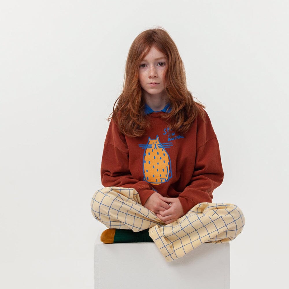 Sweatshirt Sponsor An Animal - Terracotta - Mack & Harvie