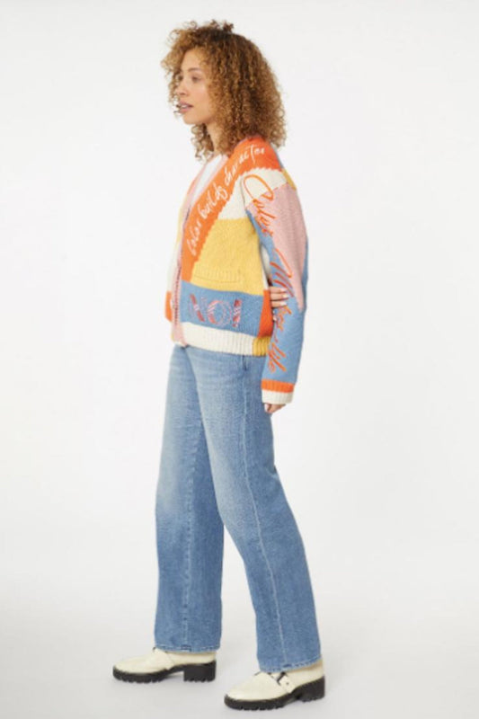No! Sweater Color Blocking