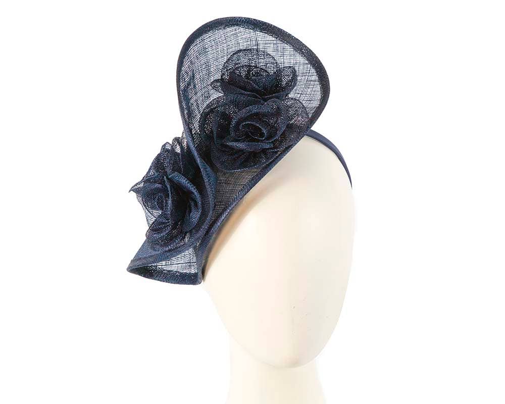 Tall sinamay fascinator by Max Alexander - Mack & Harvie