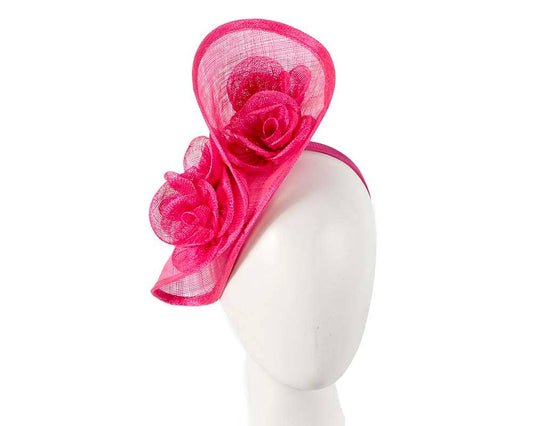 Tall sinamay fascinator by Max Alexander - Mack & Harvie