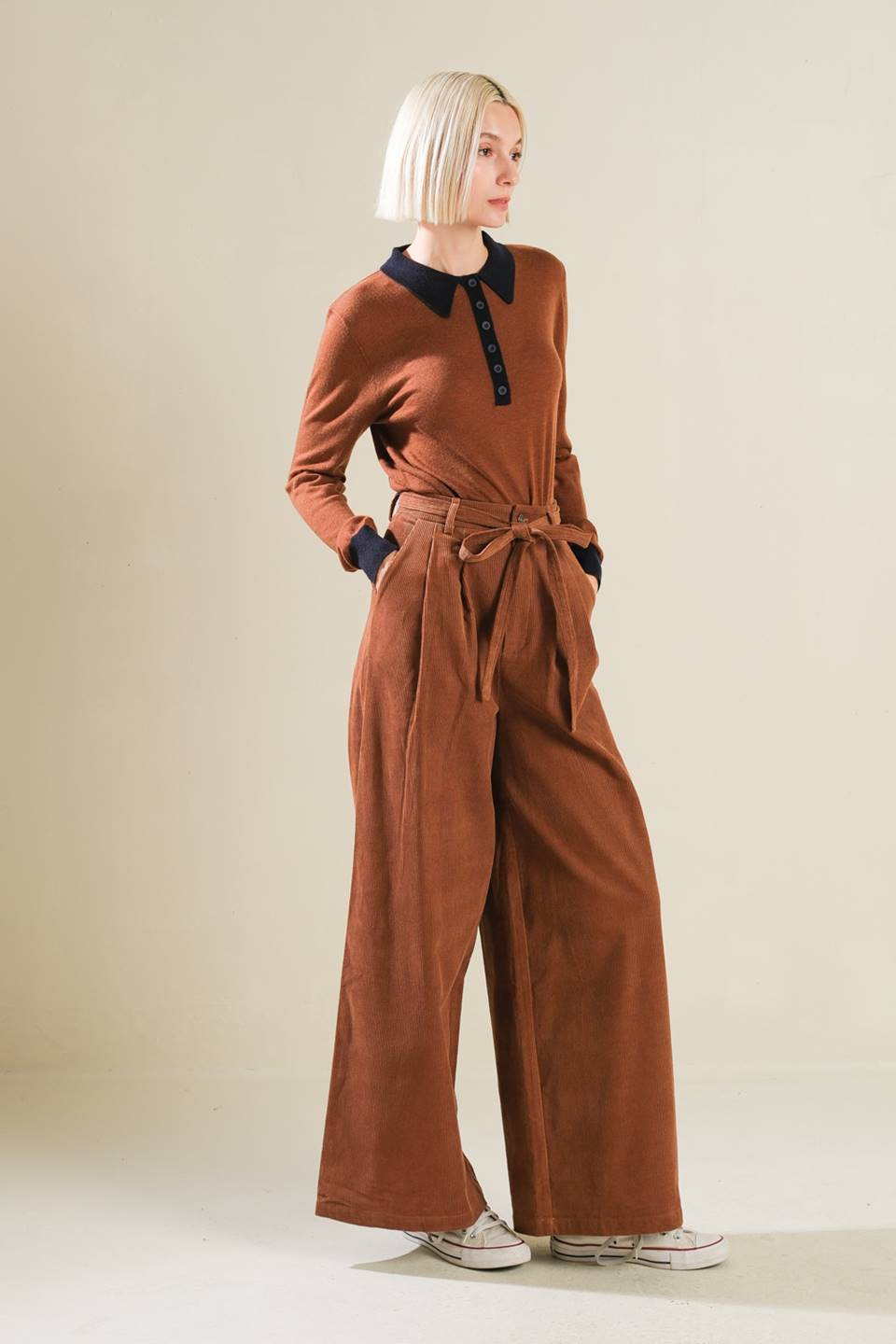 THE FAME WOVEN PANTS - Mack & Harvie