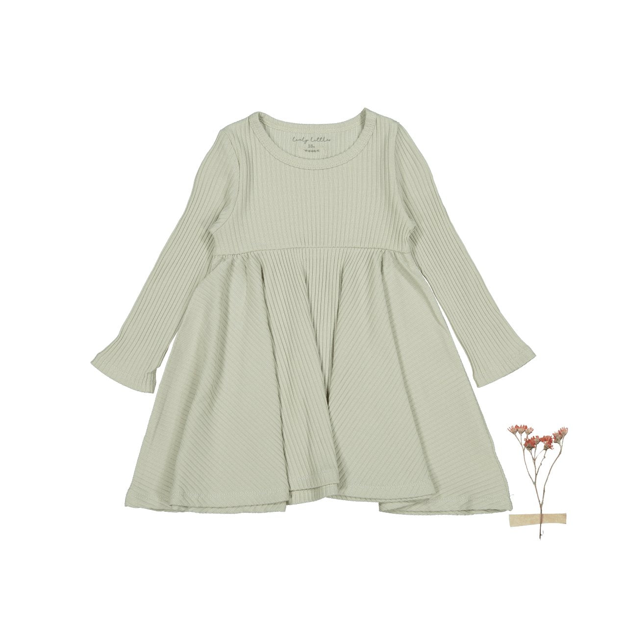 The Long Sleeve Dress - Mist - Mack & Harvie
