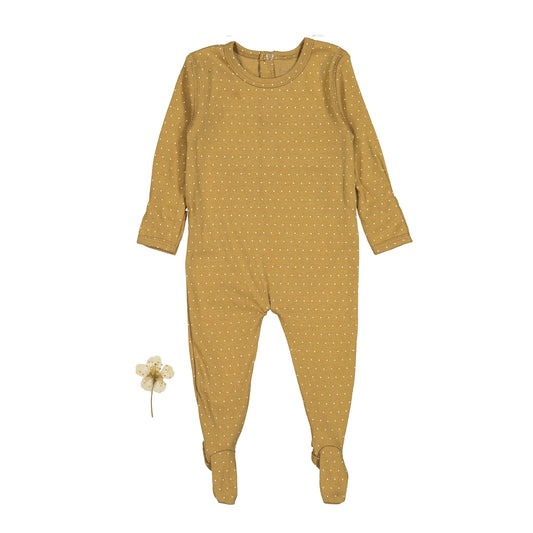The Printed Romper - Golden Dot - Mack & Harvie