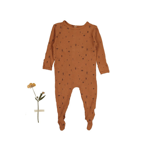 The Printed Romper - Mushroom - Mack & Harvie