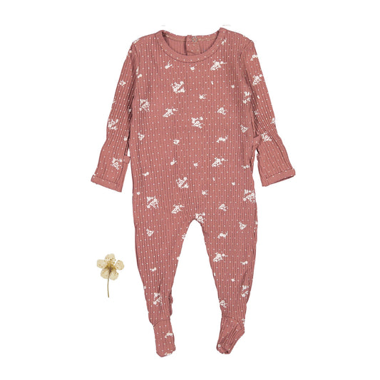 The Printed Romper - Rosewood Floral - Mack & Harvie