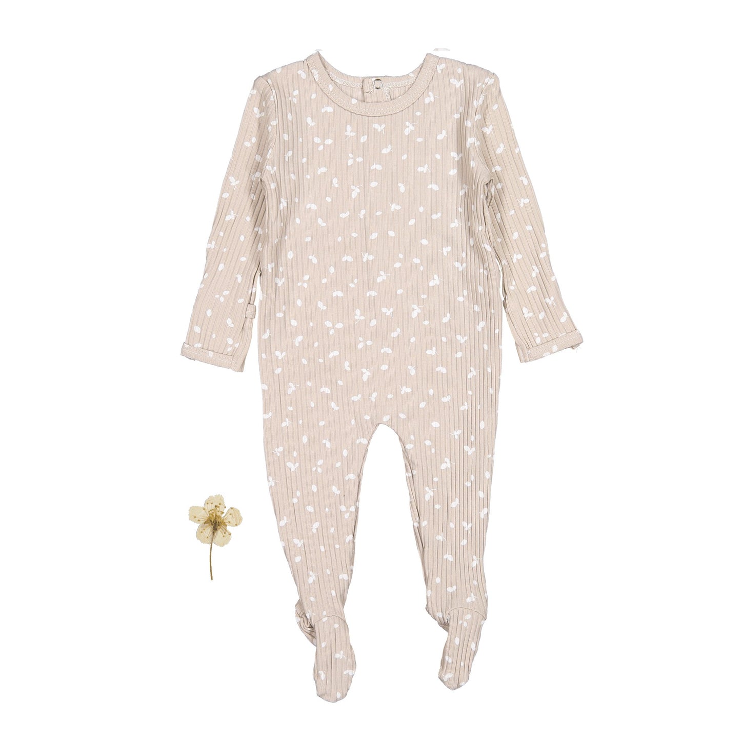 The Printed Romper - Sand Petal - Mack & Harvie