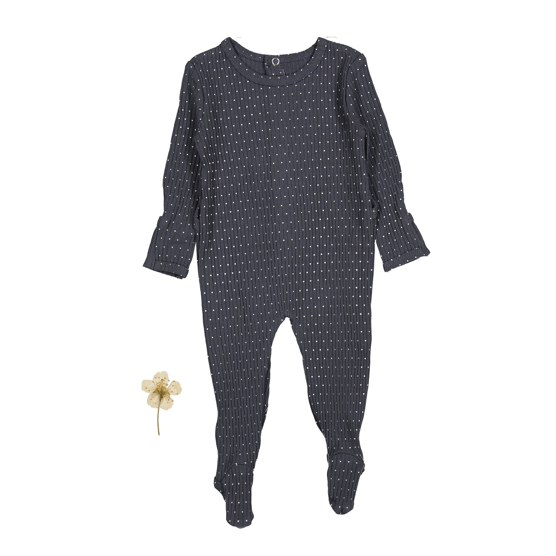 The Printed Romper - Steel Dot - Mack & Harvie