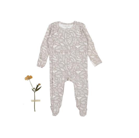 The Printed Snap Romper - Signature - Mack & Harvie