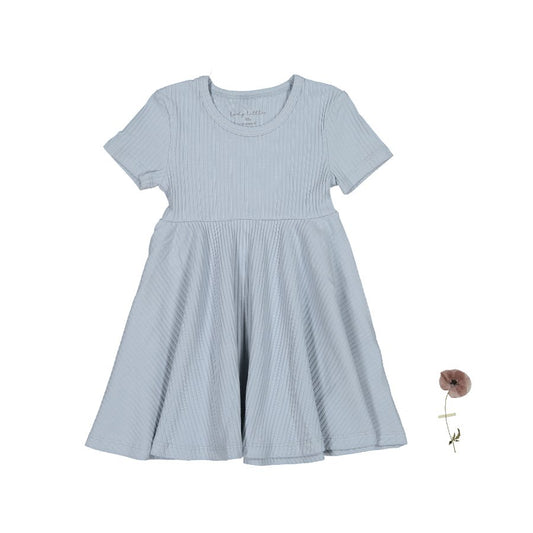 The Short Sleeve Dress - Blue - Mack & Harvie