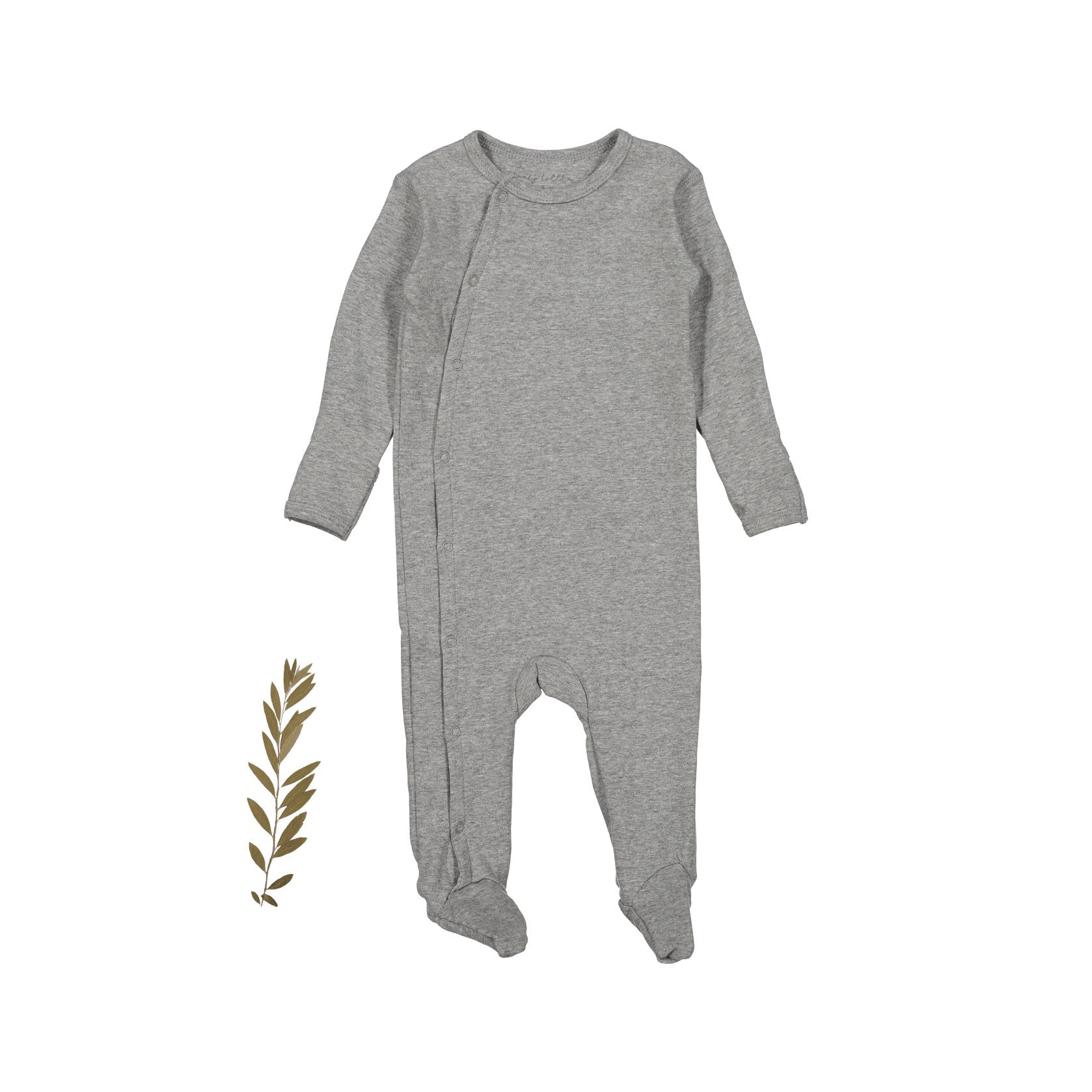 The Snap Romper - Heather - Mack & Harvie