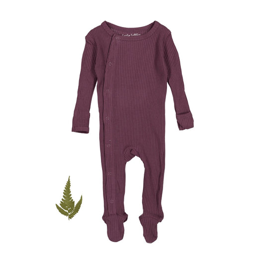 The Snap Romper - Mulberry - Mack & Harvie