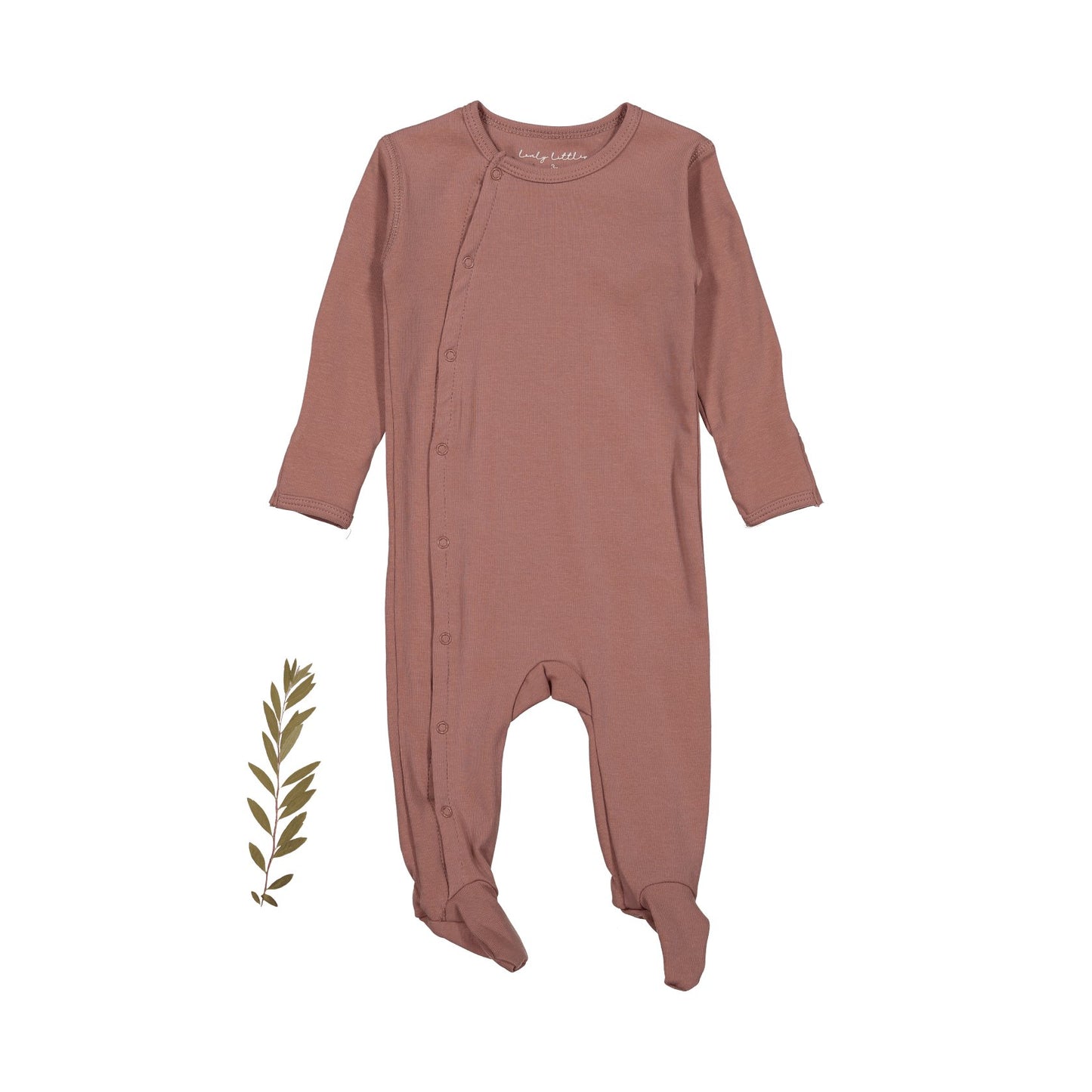 The Snap Romper - Rosewood - Mack & Harvie