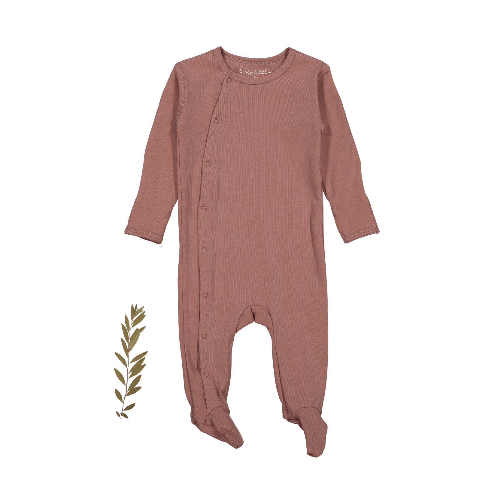 The Snap Romper - Rosewood - Mack & Harvie