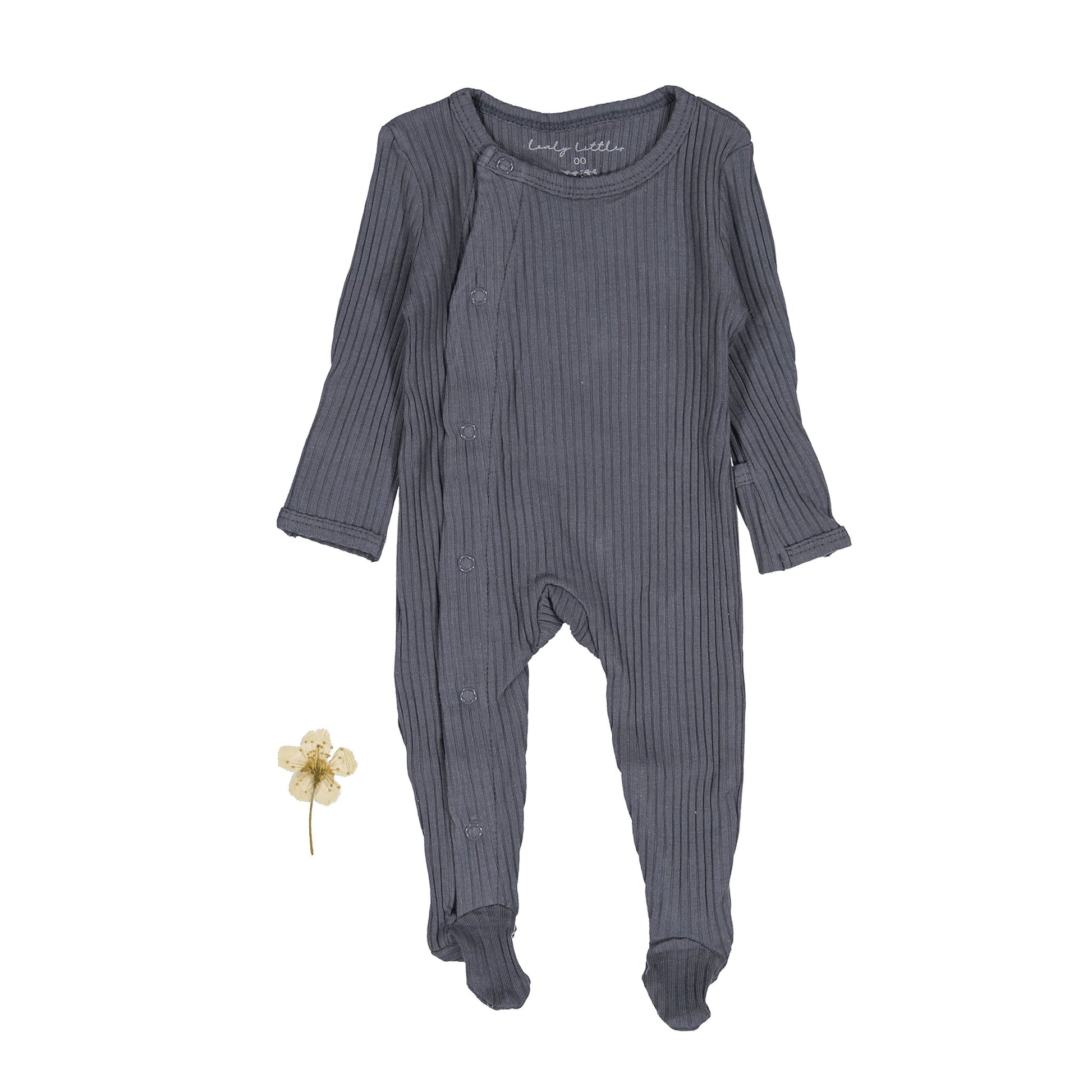 The Snap Romper - Steel - Mack & Harvie