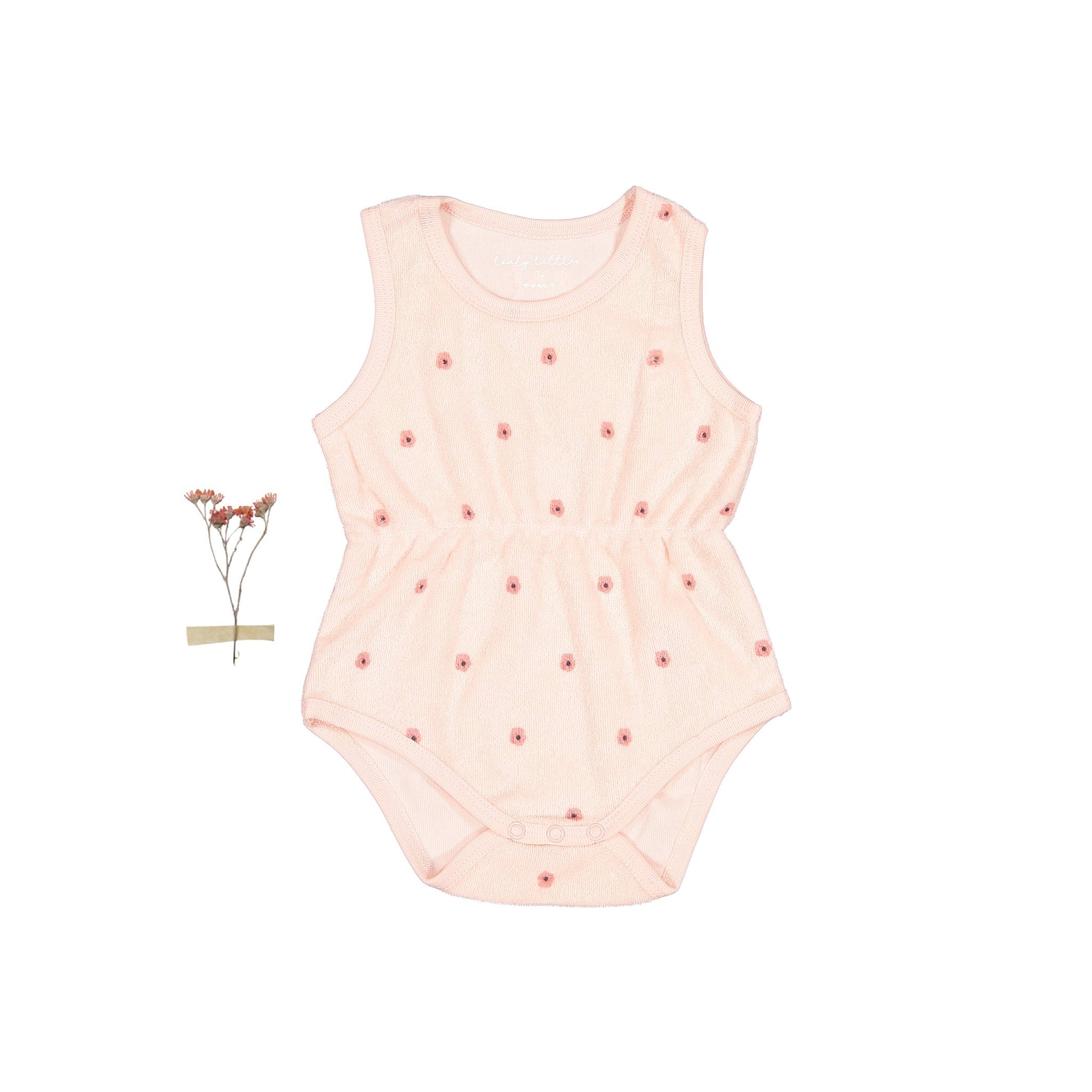 The Terry Romper - Rose Flower - Mack & Harvie