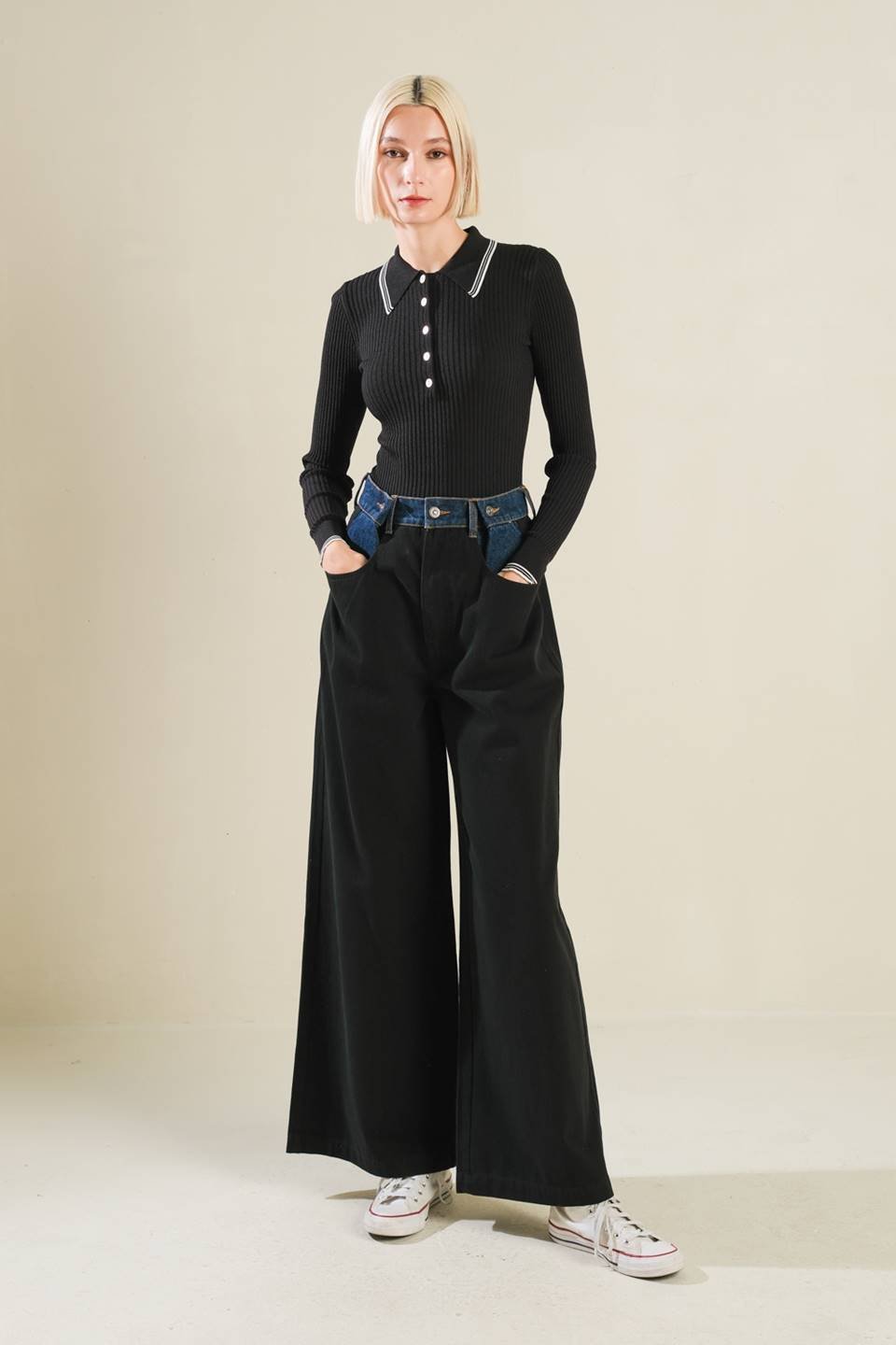 THIS ONE'S FOR YOU DENIM PANTS - Mack & Harvie