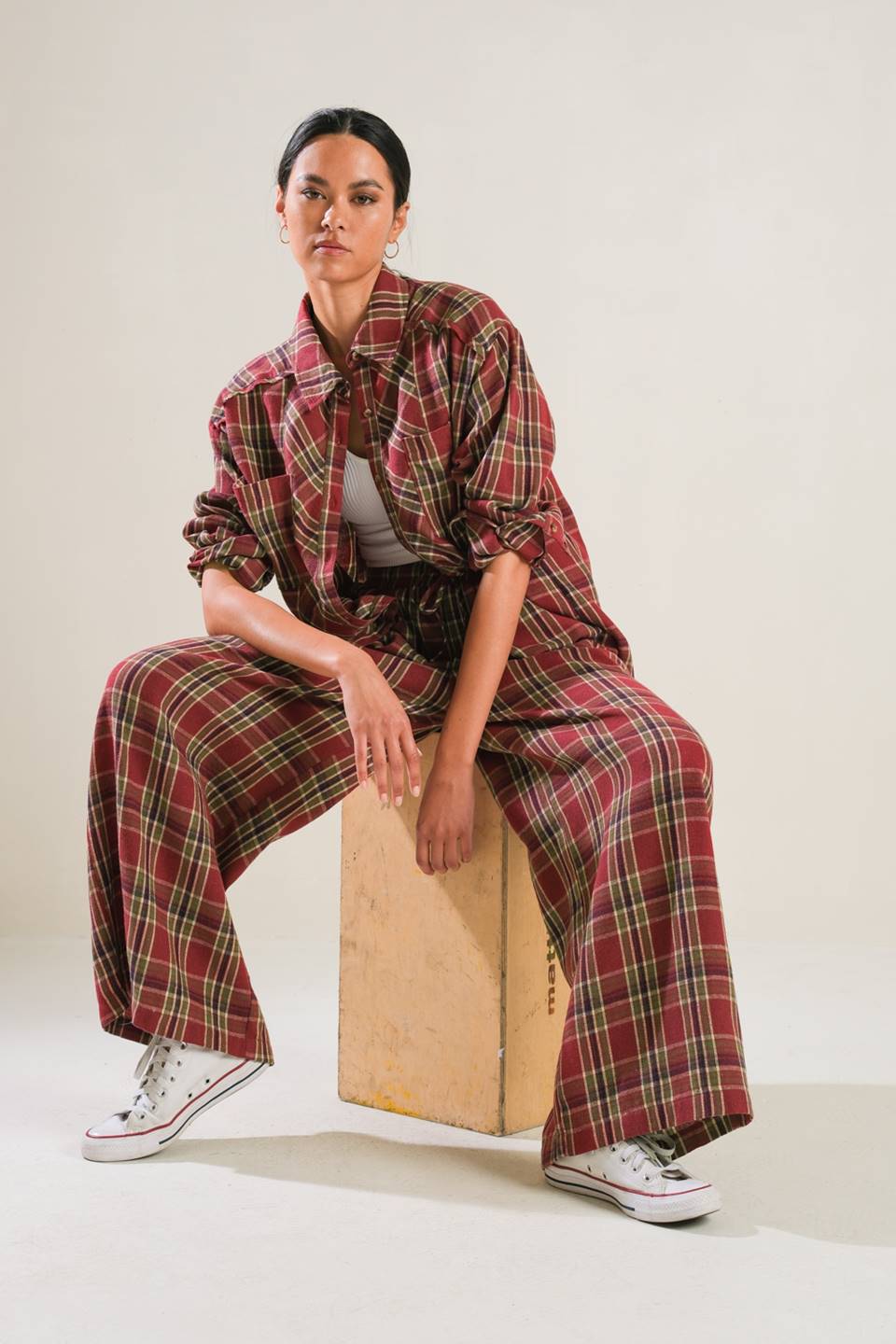 TIMELESS CHARM WOVEN TOP - Mack & Harvie