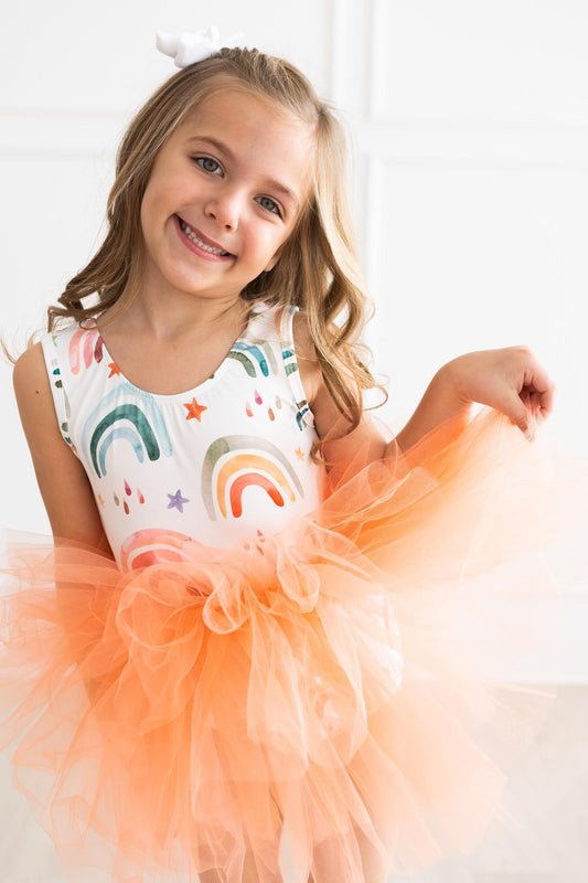 Tonal Rainbow Tank Tutu Leotard - Mack & Harvie