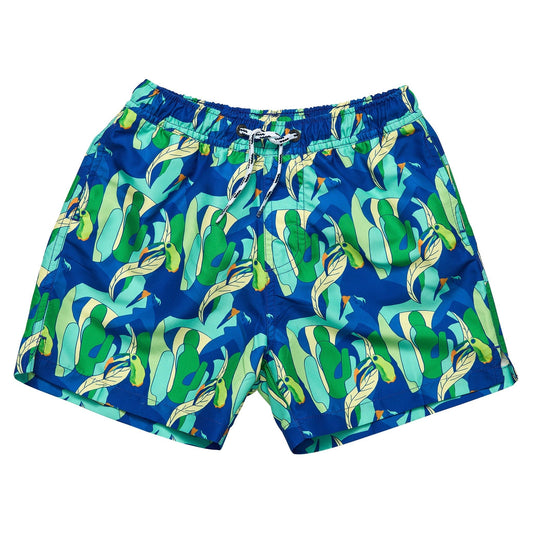 Toucan Jungle Sustainable Swim Short - Mack & Harvie