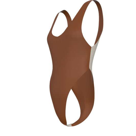 Umber Solid Swimsuit | Double-sided - Mack & Harvie