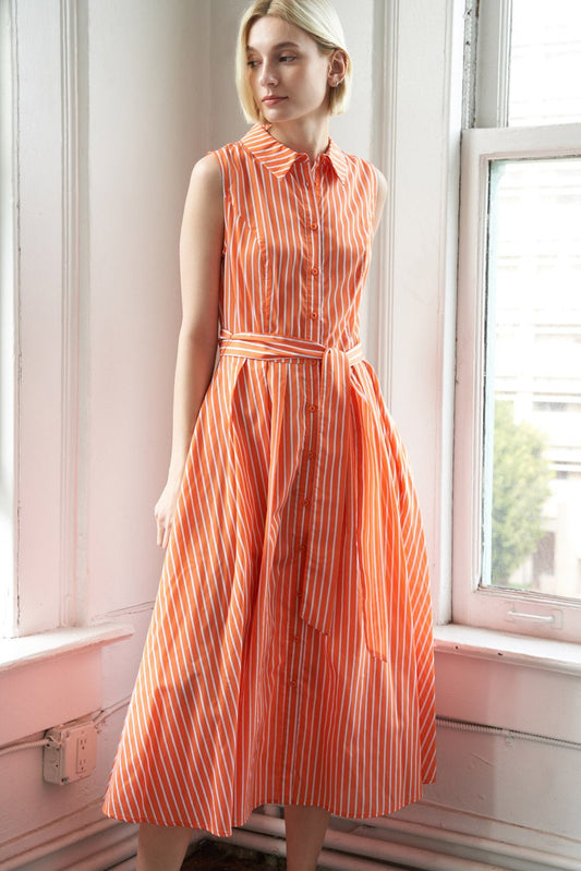 UPGRADE YOU CASUAL WOVEN MIDI DRESS - Mack & Harvie