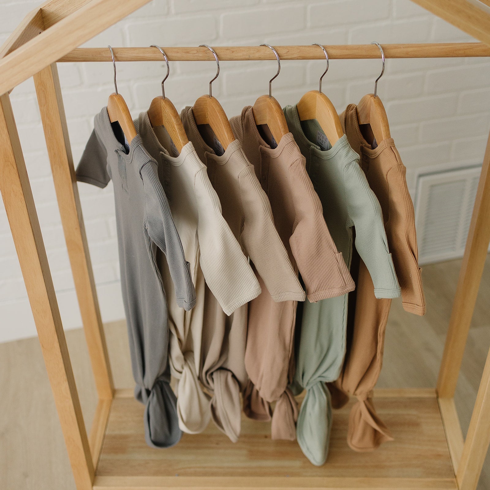 Vanilla Organic Cotton Ribbed Zipper - Mack & Harvie