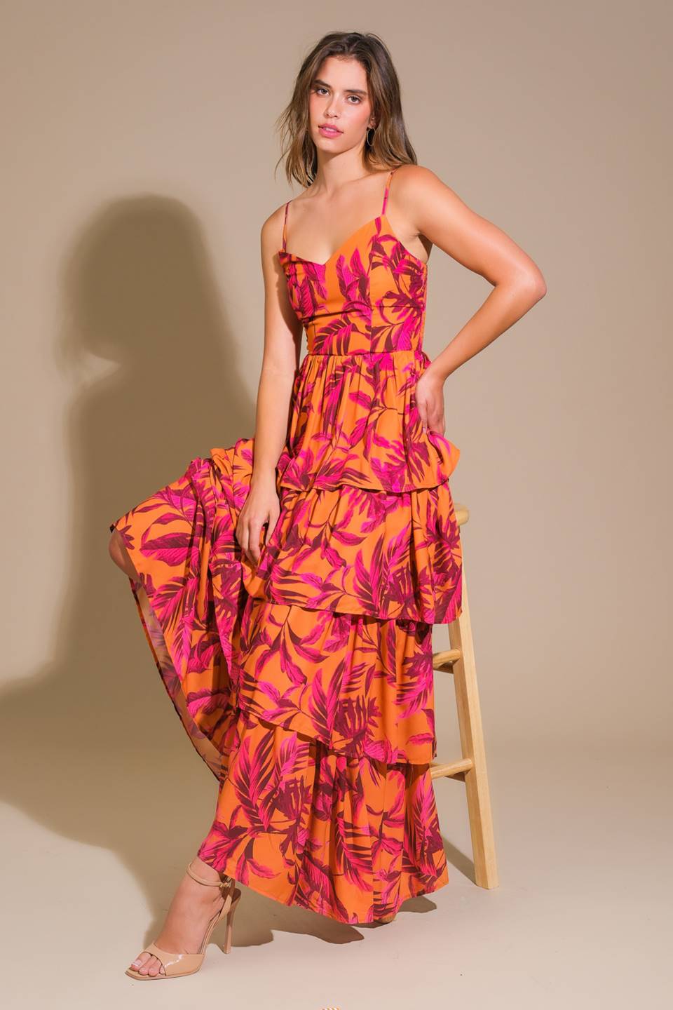 VERY IMPRESSIVE WOVEN MAXI DRESS - Mack & Harvie