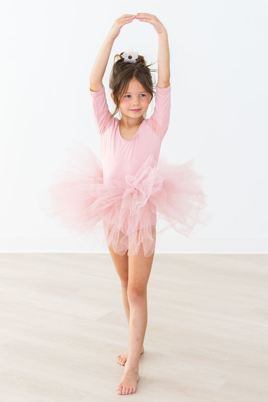Vintage Pink 3/4 Tutu Leotard - Mack & Harvie
