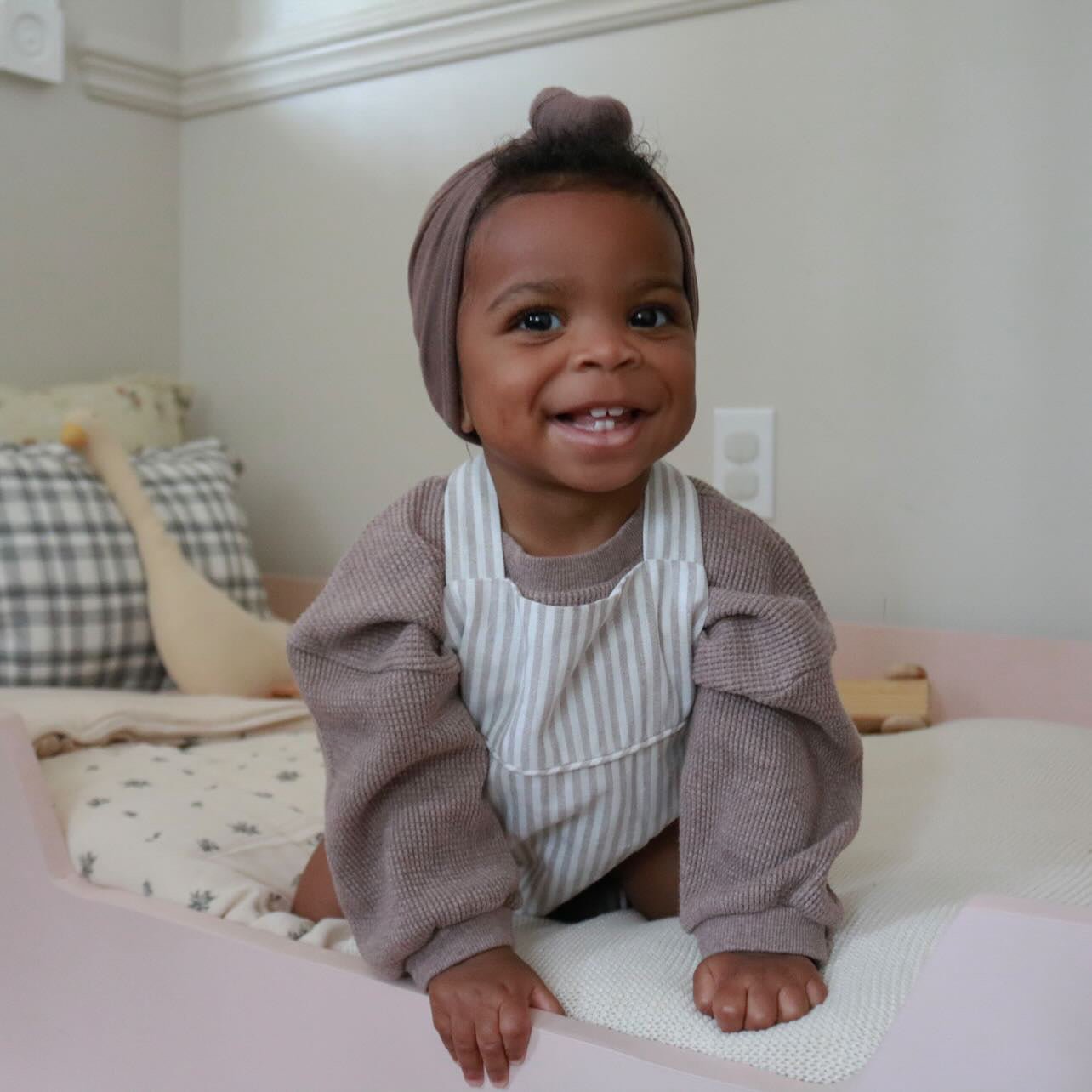 Waffle Bubble Onesie - Mack & Harvie