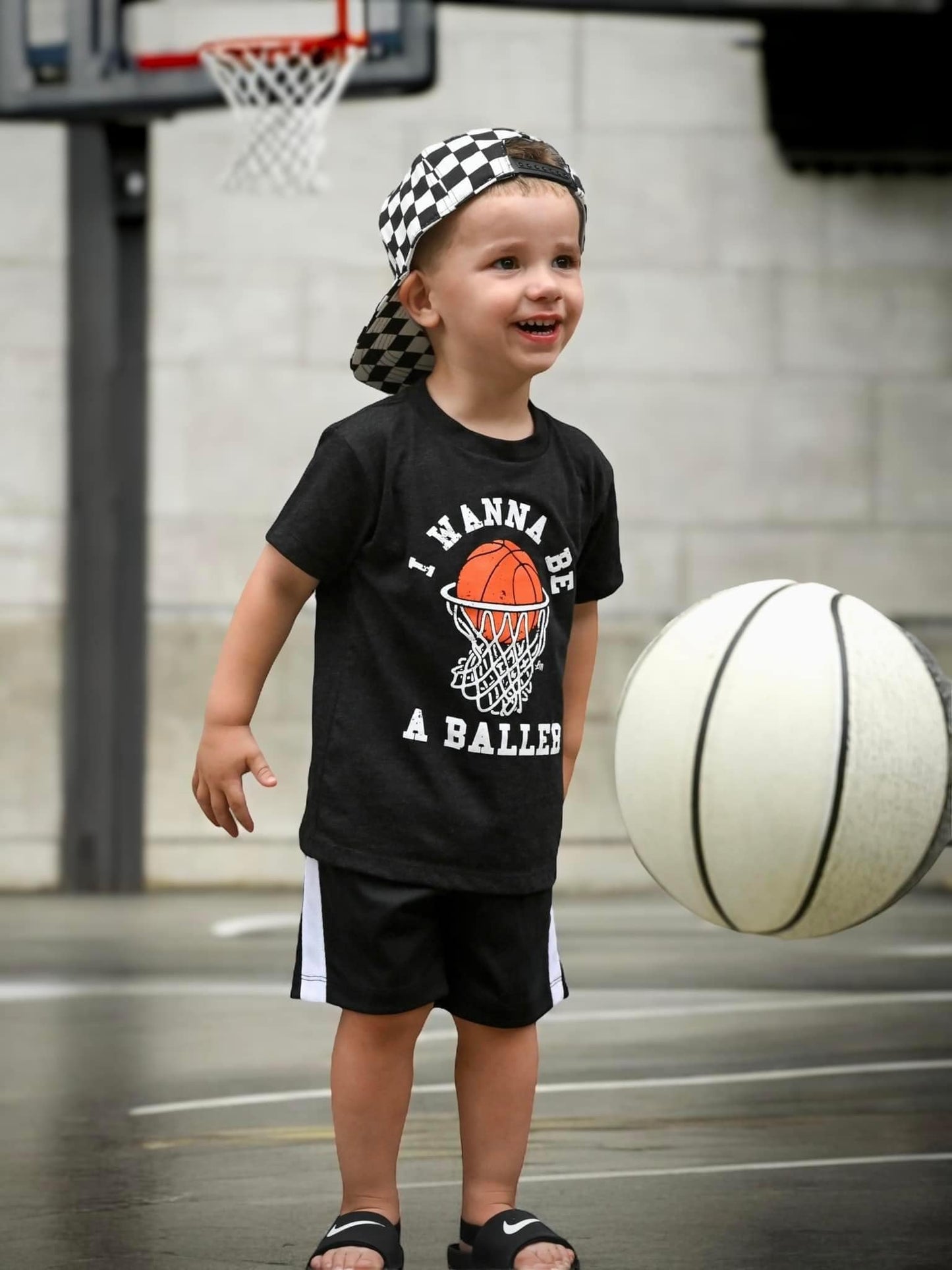 Wanna Be A Baller Tee 🏀