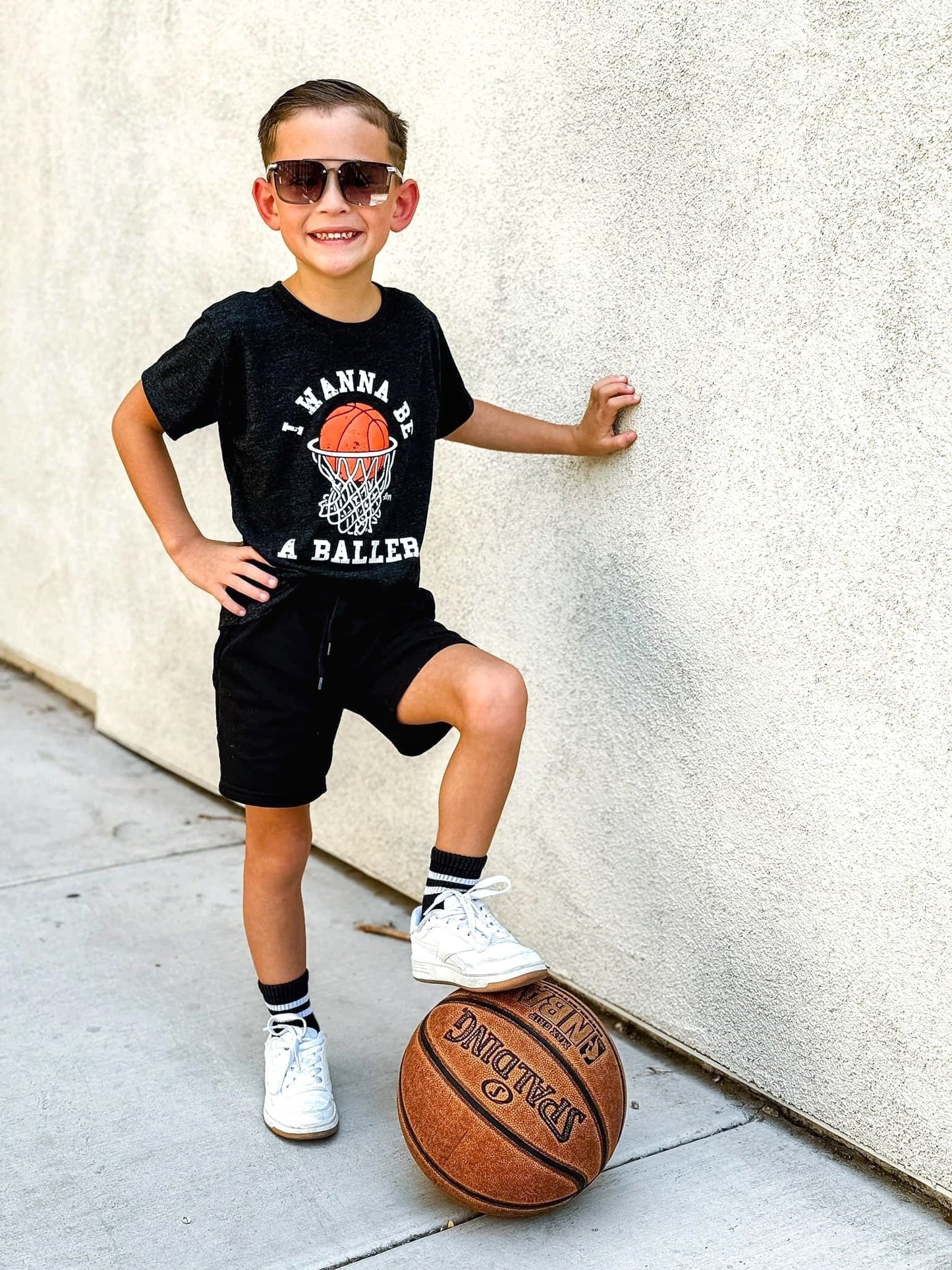 Wanna Be A Baller Tee 🏀