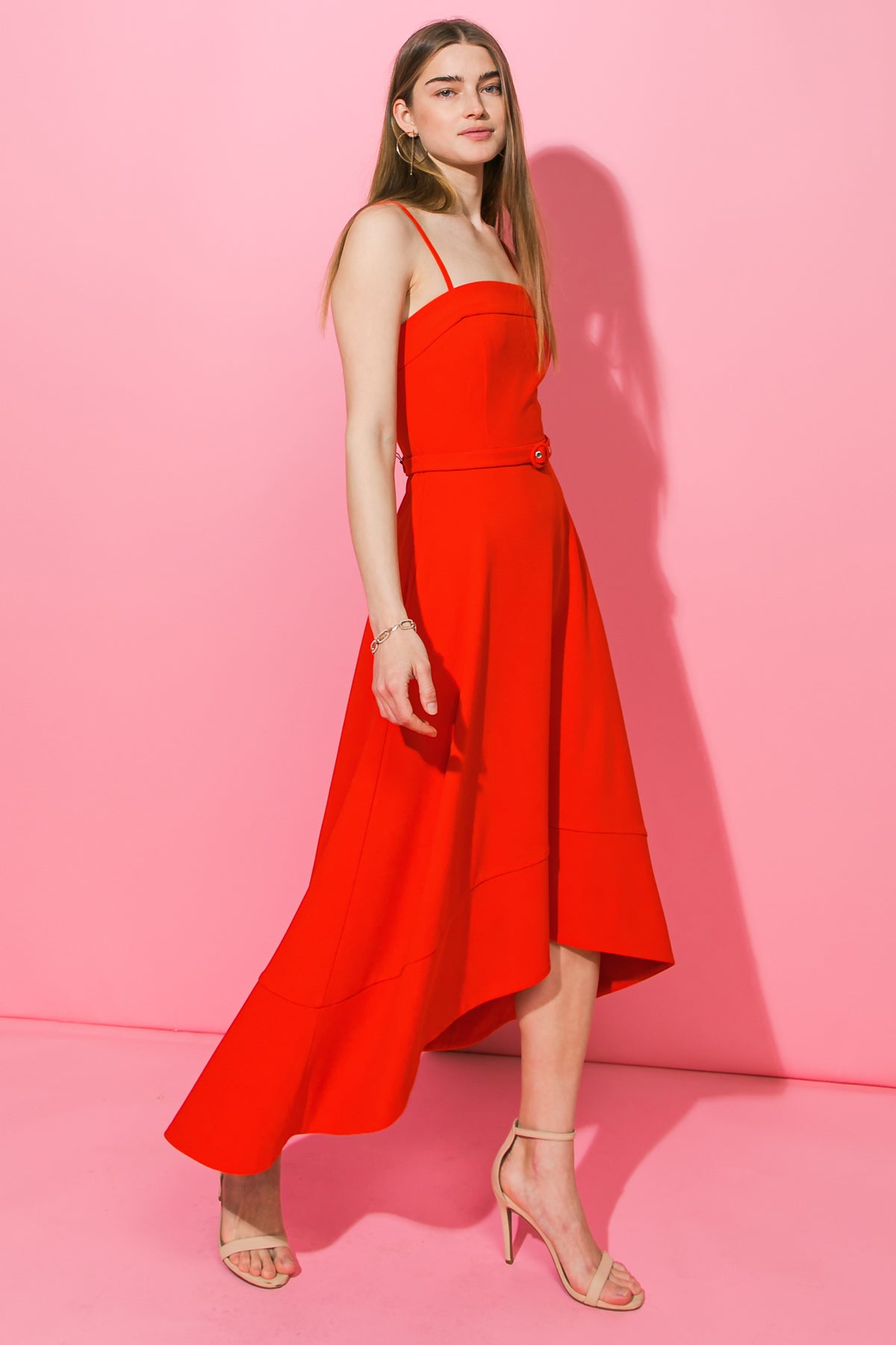 WATCH ME GO WOVEN HI - LO DRESS - Mack & Harvie