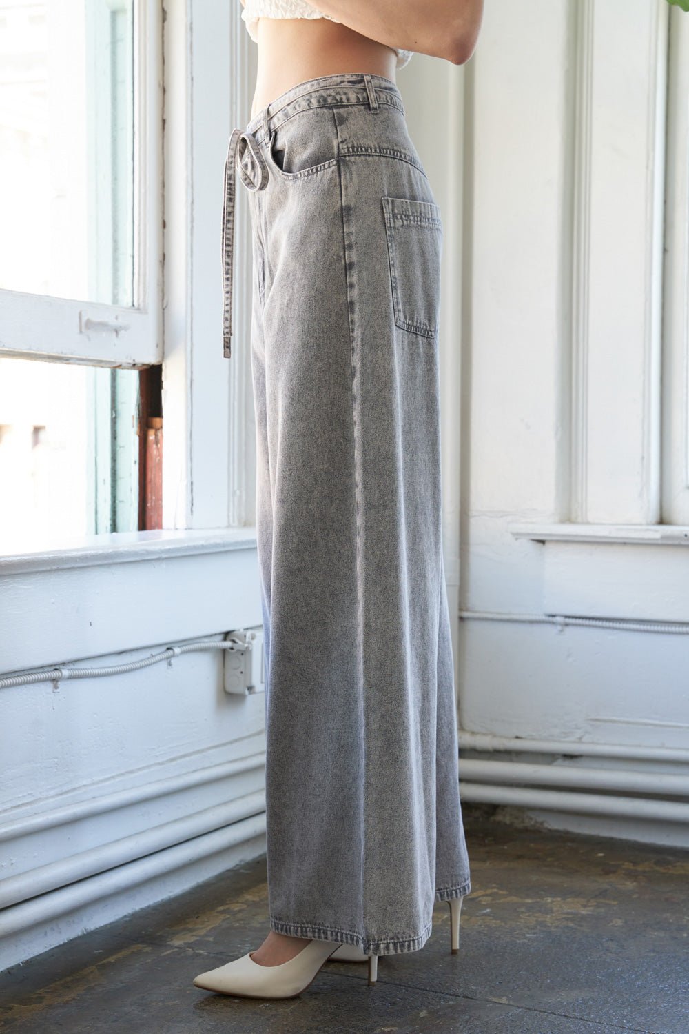 WHEN I MET YOU DENIM PANTS - Mack & Harvie