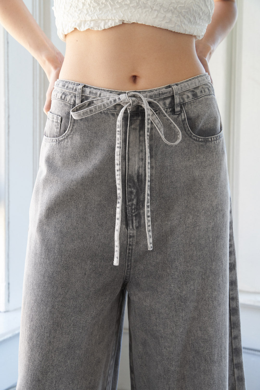WHEN I MET YOU DENIM PANTS - Mack & Harvie
