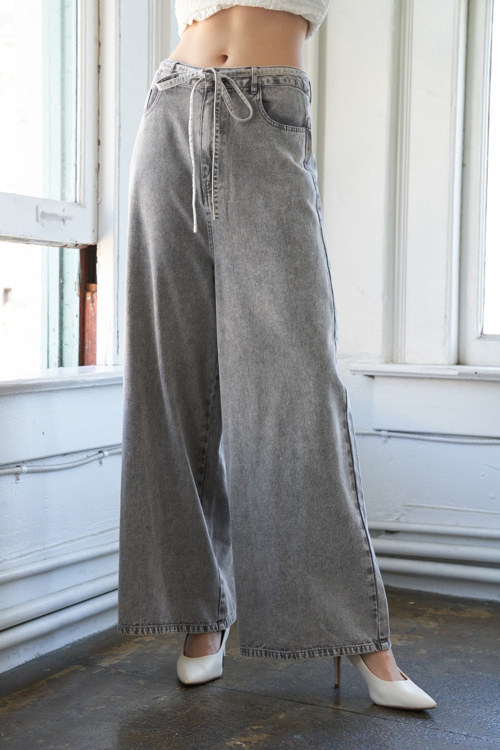 WHEN I MET YOU DENIM PANTS - Mack & Harvie