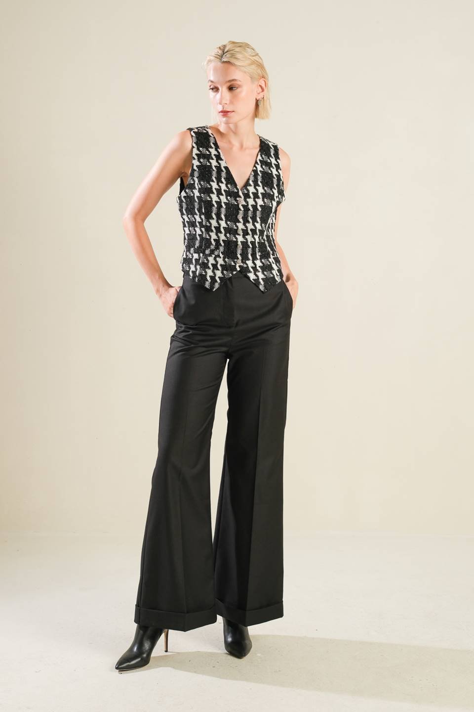 WHEN I'M WITH YOU TWEED VEST - Mack & Harvie