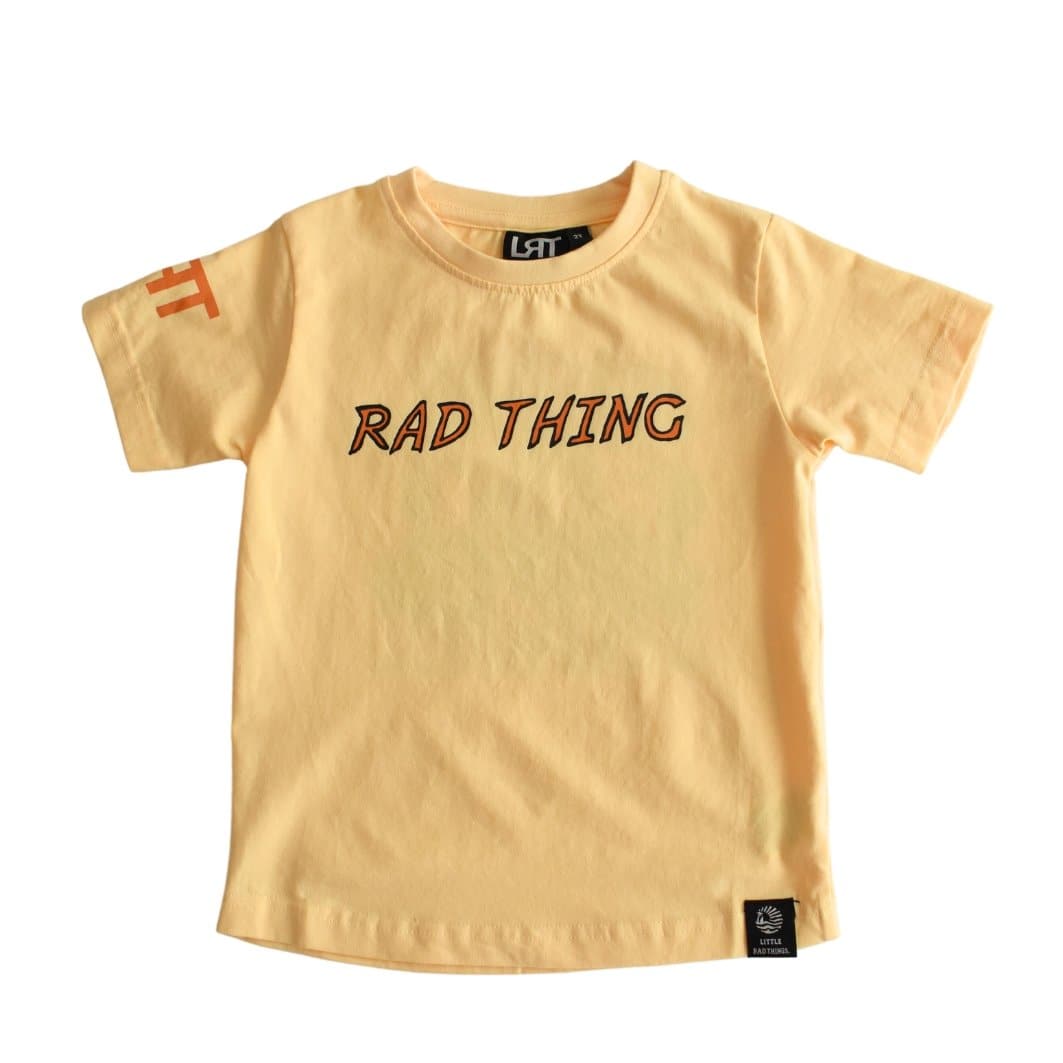 WHERE THE RAD THINGS ARE™ TEE - GOLDEN YELLOW - Mack & Harvie