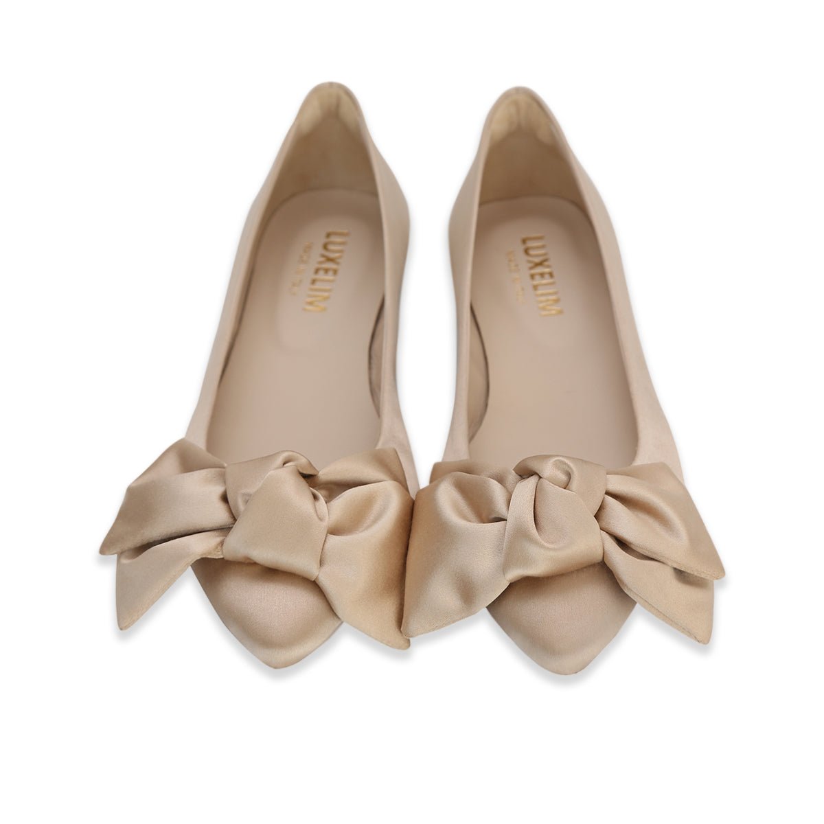 Women's Victoria Satin Ballet Flats - Mack & Harvie