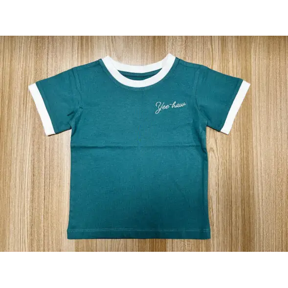 Yee-haw Embroidered Ringer