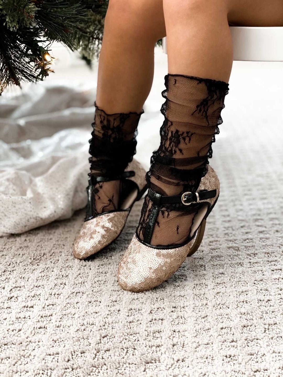 Zelda sequin shoes - Mack & Harvie