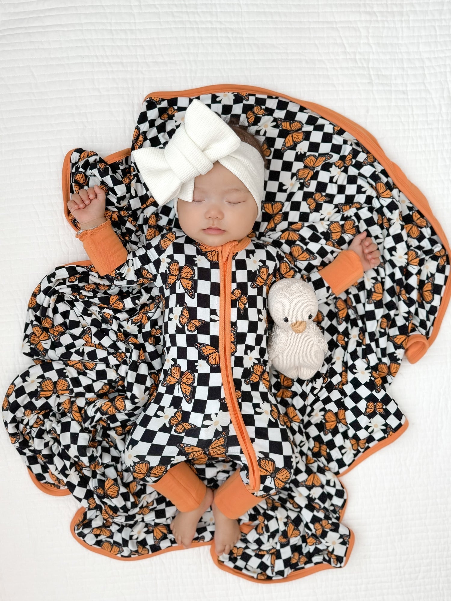 ZIP ROMPER - Butterflies - Mack & Harvie