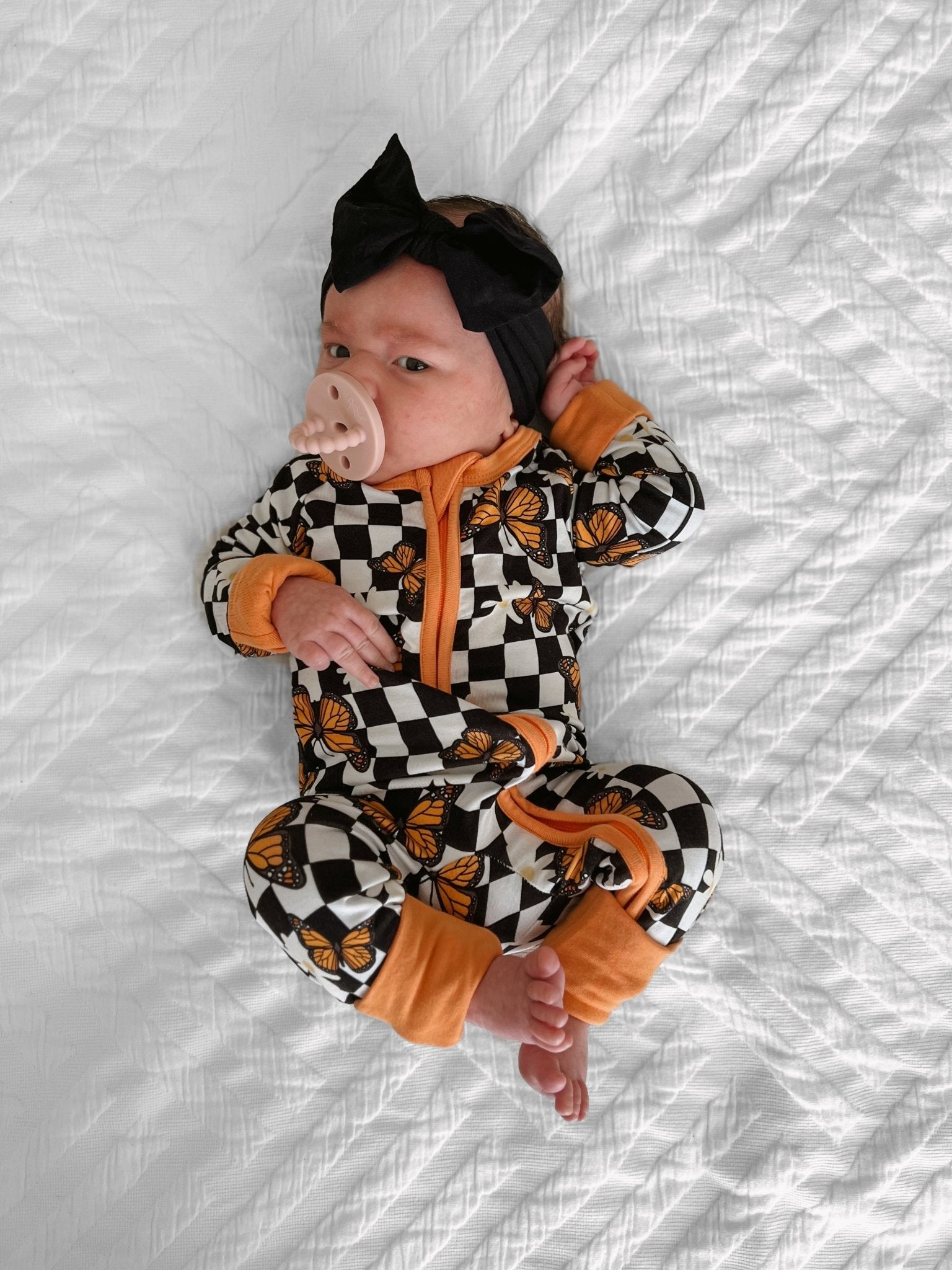 ZIP ROMPER - Butterflies - Mack & Harvie