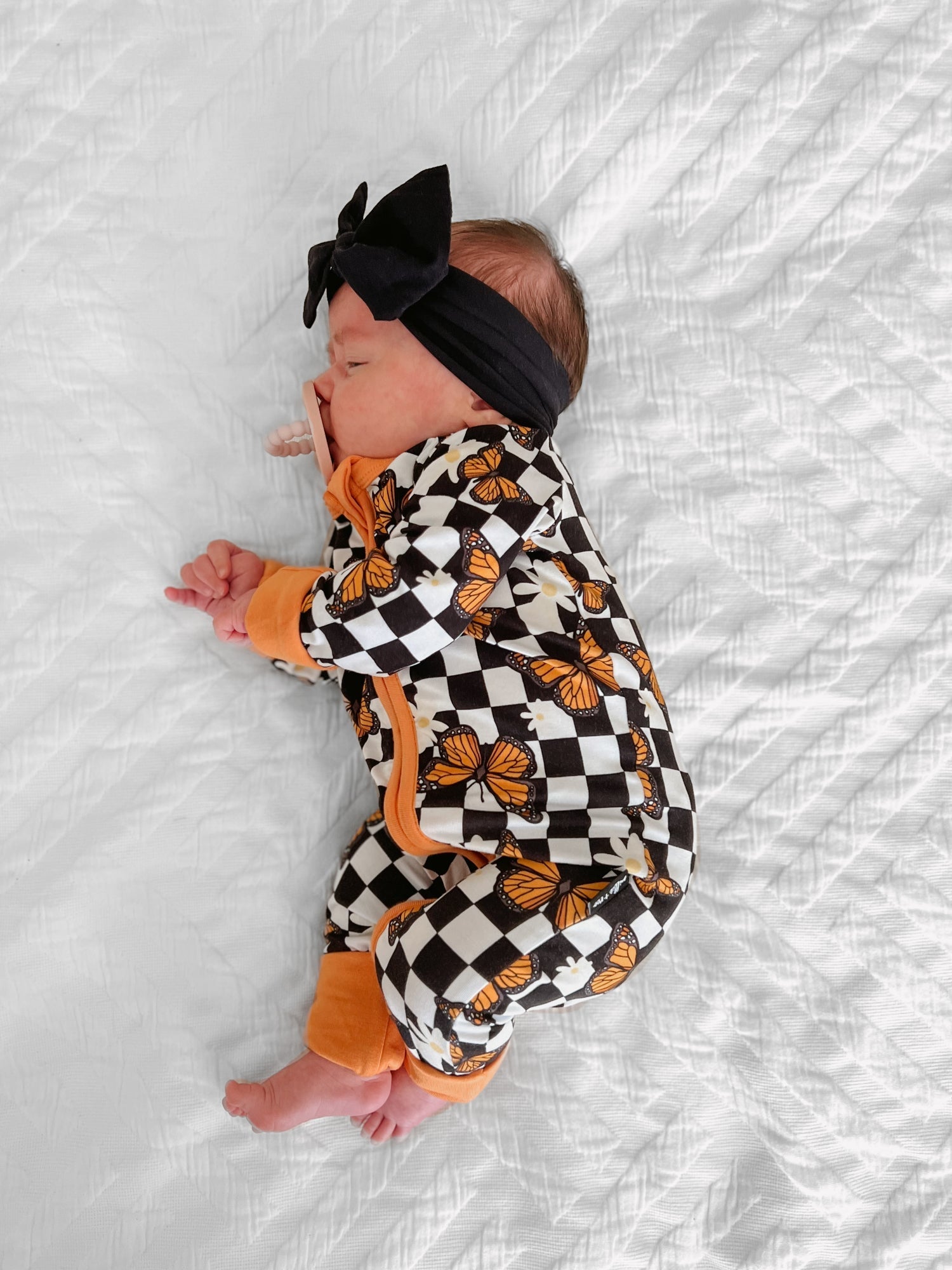 ZIP ROMPER - Butterflies - Mack & Harvie