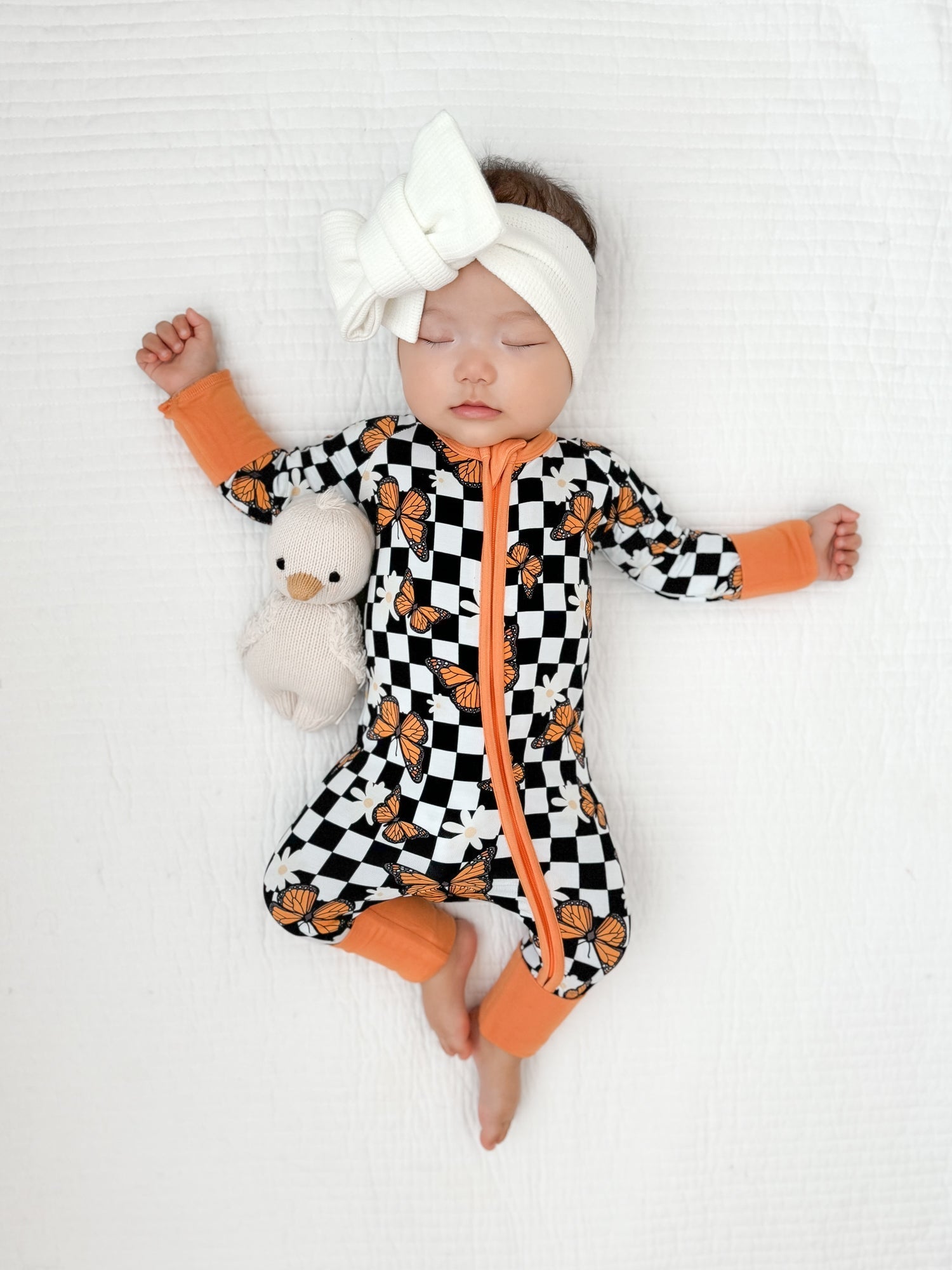 ZIP ROMPER - Butterflies - Mack & Harvie