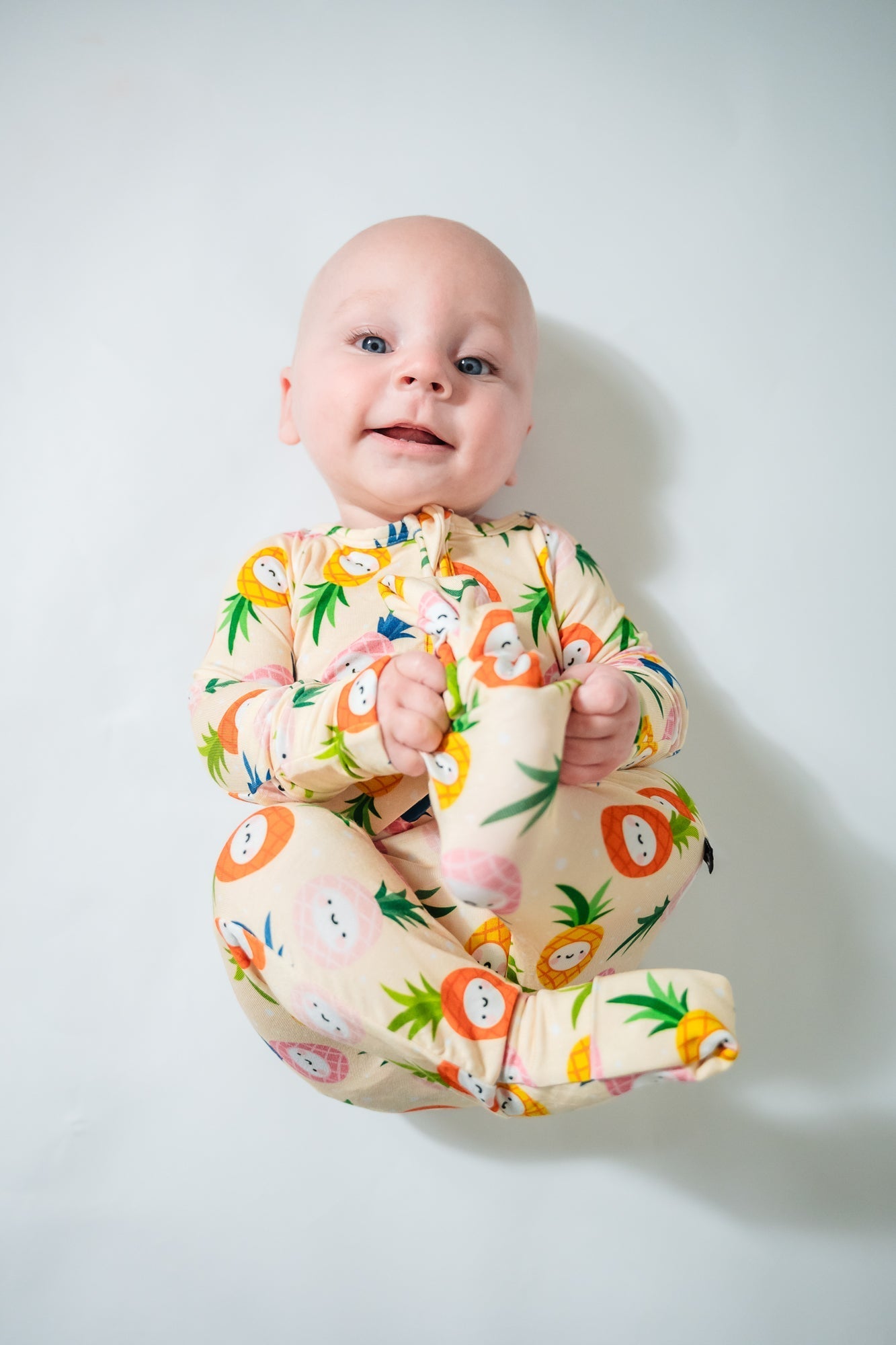 ZIP ROMPER - Kawaii Pineapple - Mack & Harvie