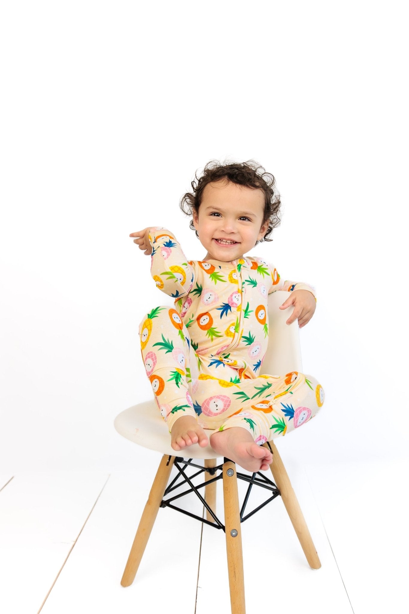 ZIP ROMPER - Kawaii Pineapple - Mack & Harvie