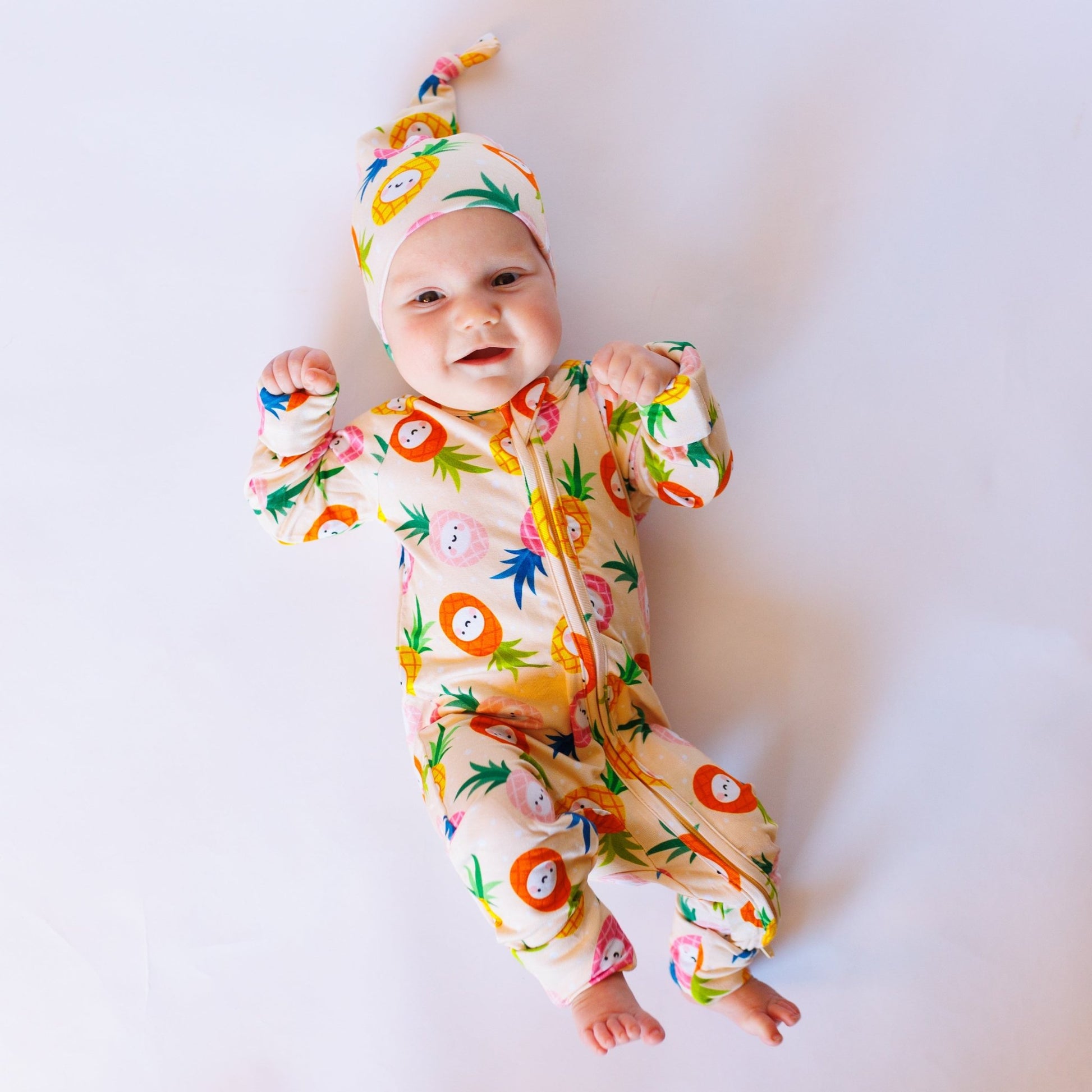 ZIP ROMPER - Kawaii Pineapple - Mack & Harvie
