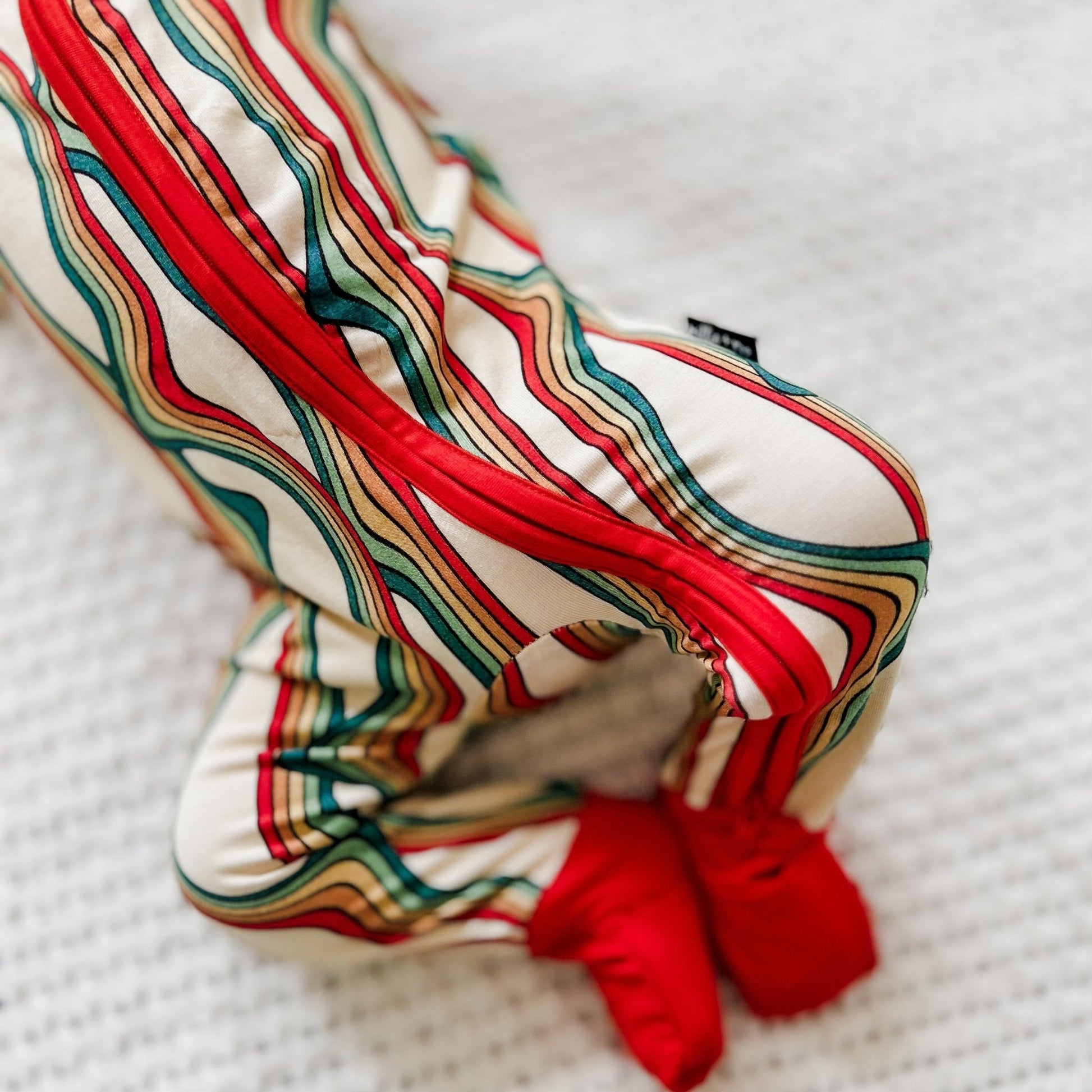 ZIP ROMPER - Retro Rainbow - Mack & Harvie
