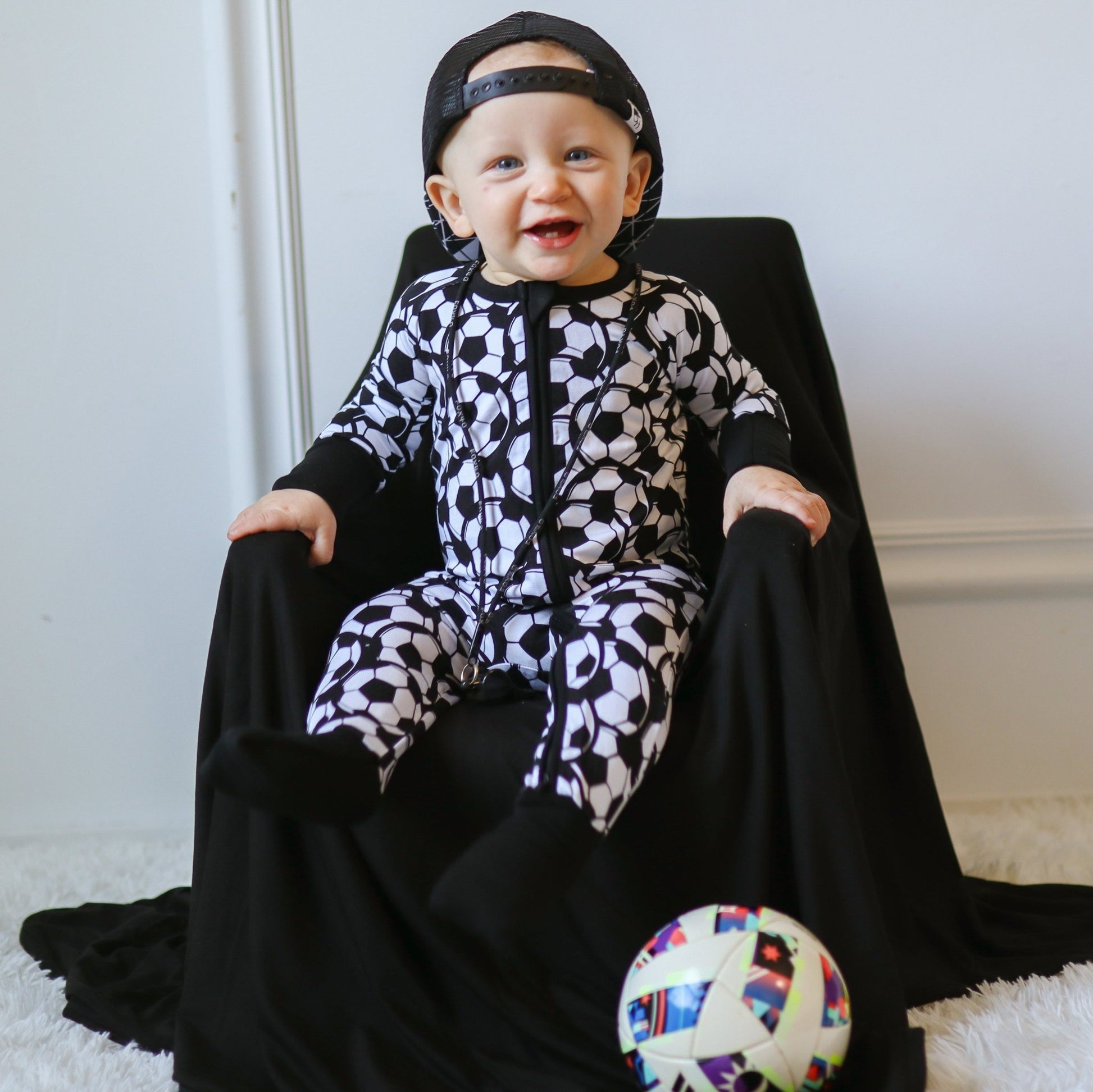ZIP ROMPER - Soccer - Mack & Harvie
