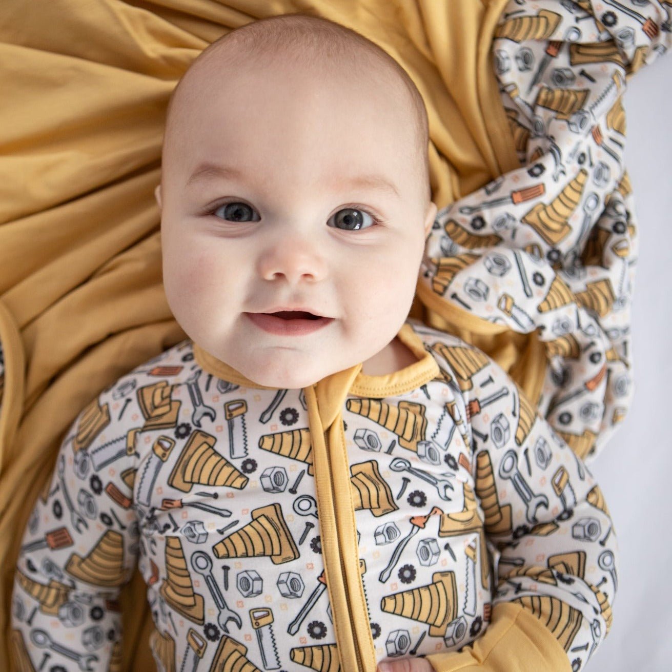 ZIP ROMPER - Tools - Mack & Harvie